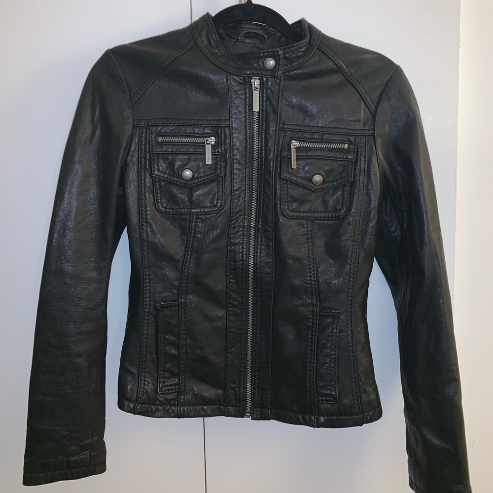 Michael Kors Leather Jacket